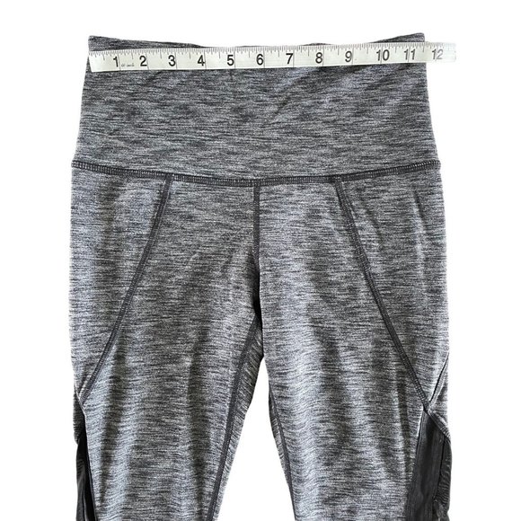 Athleta High Rise Plié Tight Gray Black Yoga Pants‎ Womens Dance XS 349101 - Picture 4 of 9